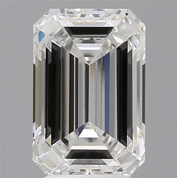 3.58 ct. emerald Lab Grown Diamond front image