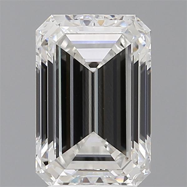 3.01 ct. emerald Lab Grown Diamond front image