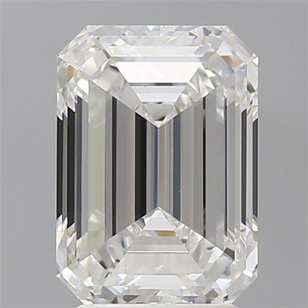 3.60 ct. emerald Lab Grown Diamond front image
