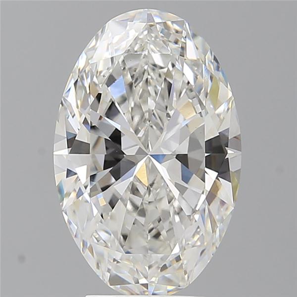 4.05 ct. oval Lab Grown Diamond front image