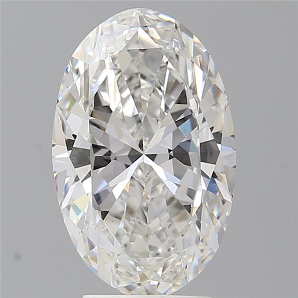 3.58 ct. oval Lab Grown Diamond front image
