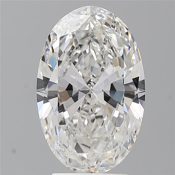 3.52 ct. oval Lab Grown Diamond front image
