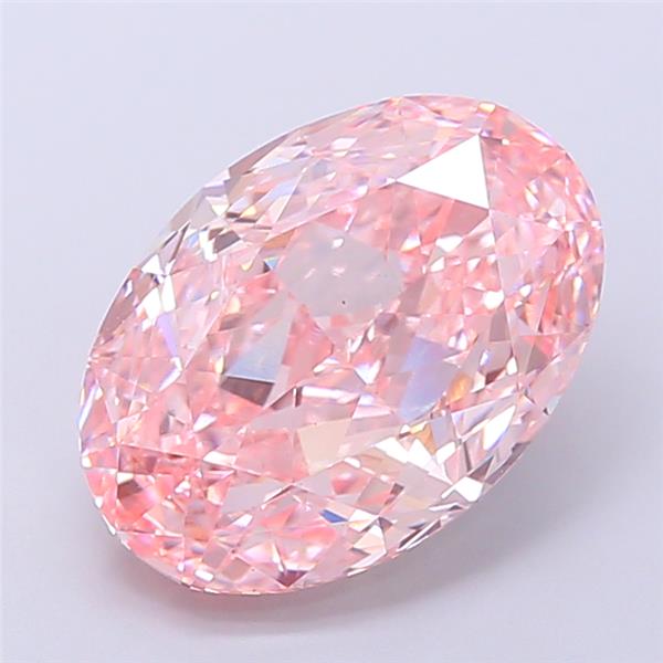 5.10 ct. oval Lab Grown Diamond front image