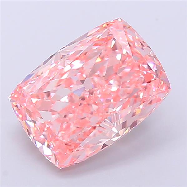 5.59 ct. cushion Lab Grown Diamond front image