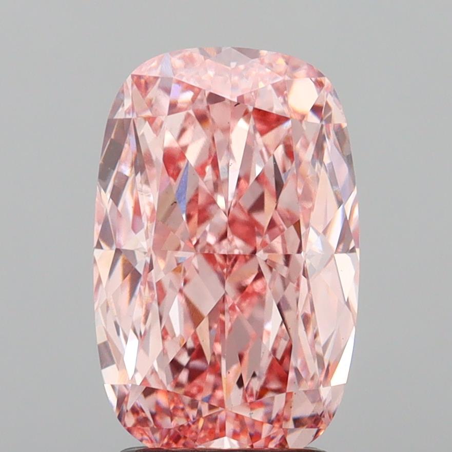 3.02 ct. cushion Lab Grown Diamond front image