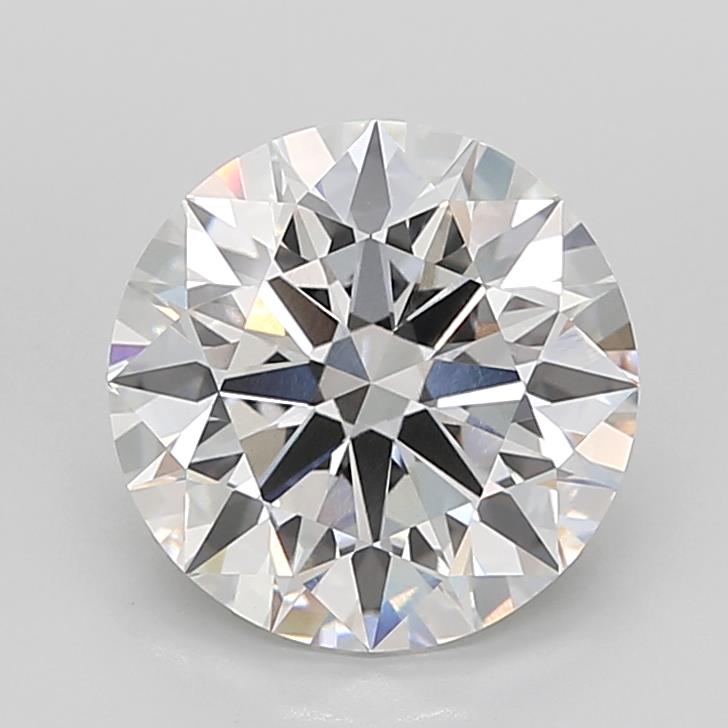 6.08 ct. round Lab Grown Diamond front image