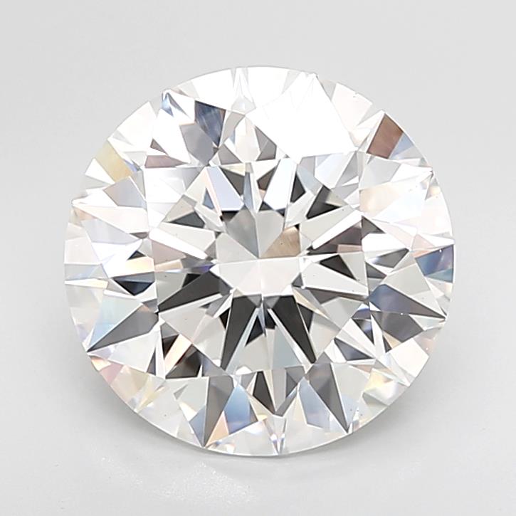 7.04 ct. round Lab Grown Diamond front image