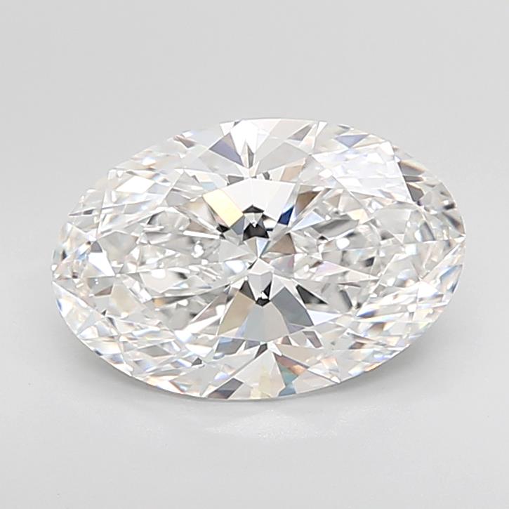 4.57 ct. oval Lab Grown Diamond front image