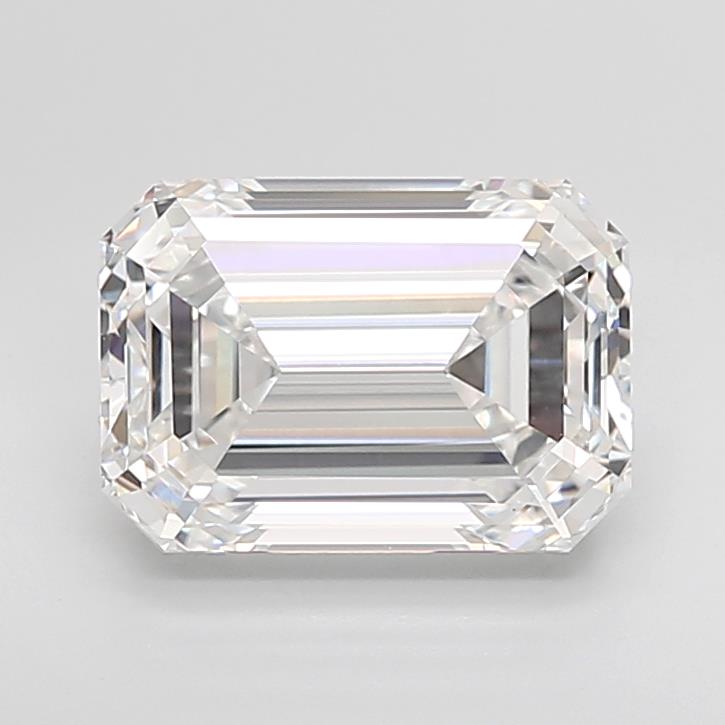 6.02 ct. emerald Lab Grown Diamond front image