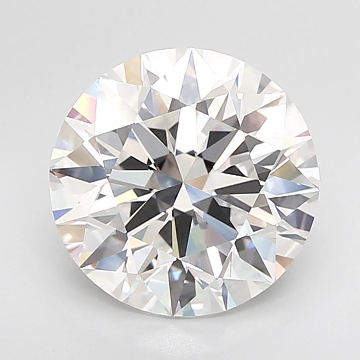 6.02 ct. round Lab Grown Diamond front image