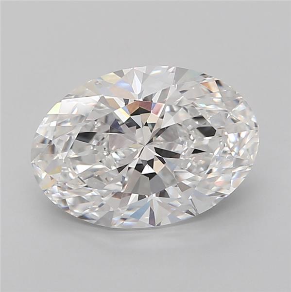 3.07 ct. oval Lab Grown Diamond front image