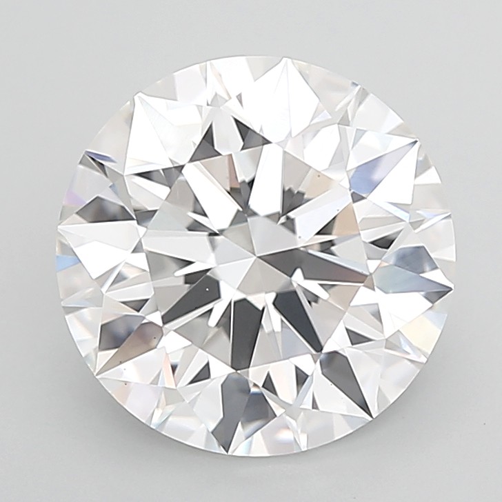 6.04 ct. round Lab Grown Diamond front image