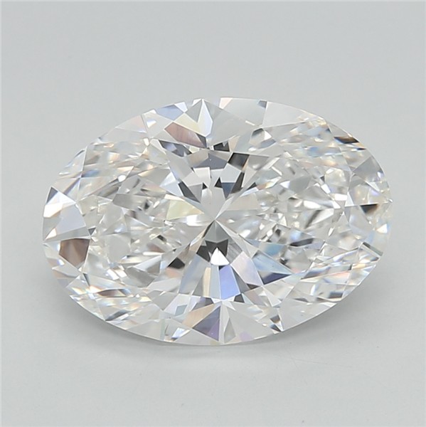 3.04 ct. oval Lab Grown Diamond front image