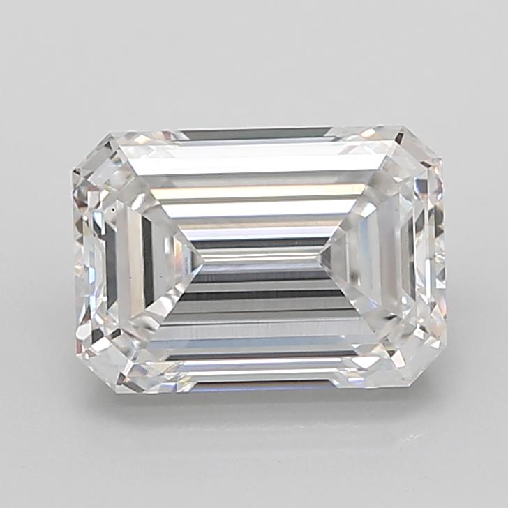 5.02 ct. emerald Lab Grown Diamond front image