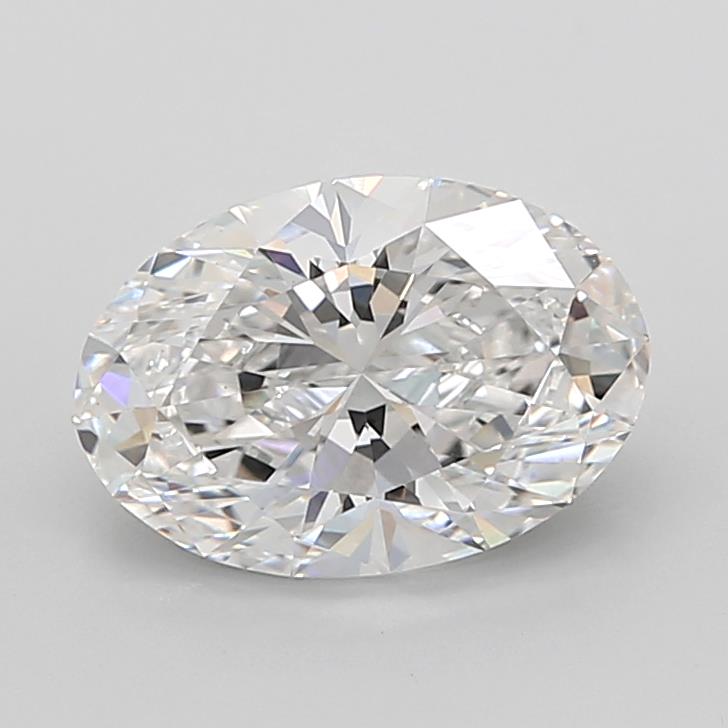 4.06 ct. oval Lab Grown Diamond front image