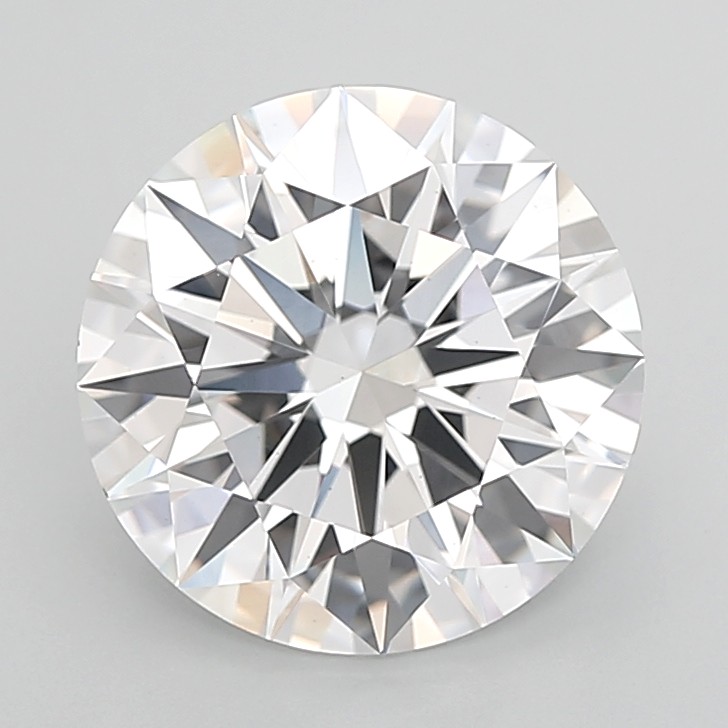 6.04 ct. round Lab Grown Diamond front image