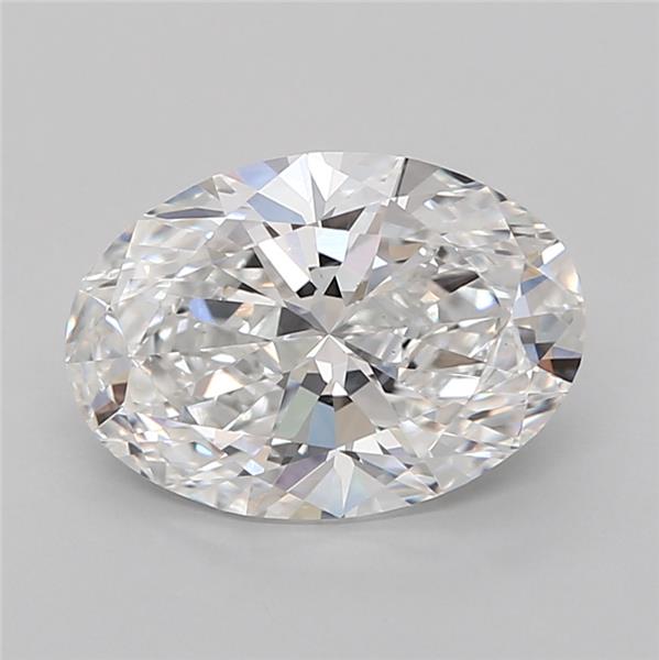 3.03 ct. oval Lab Grown Diamond front image