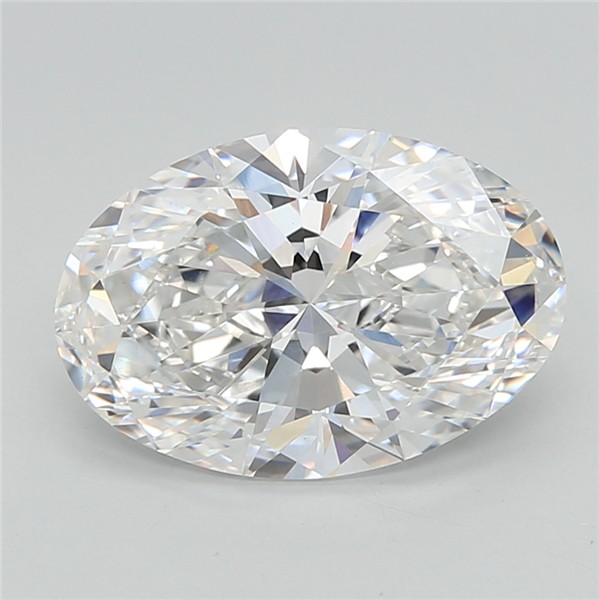 3.04 ct. oval Lab Grown Diamond front image
