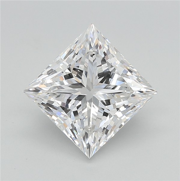3.08 ct. princess Lab Grown Diamond front image