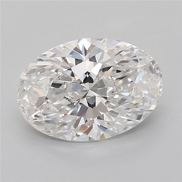 3.05 ct. oval Lab Grown Diamond front image