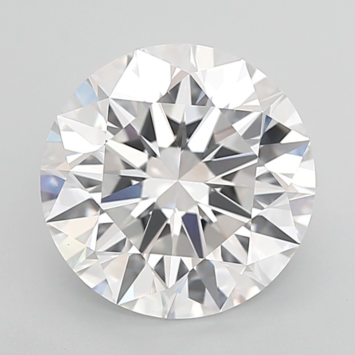 6.09 ct. round Lab Grown Diamond front image