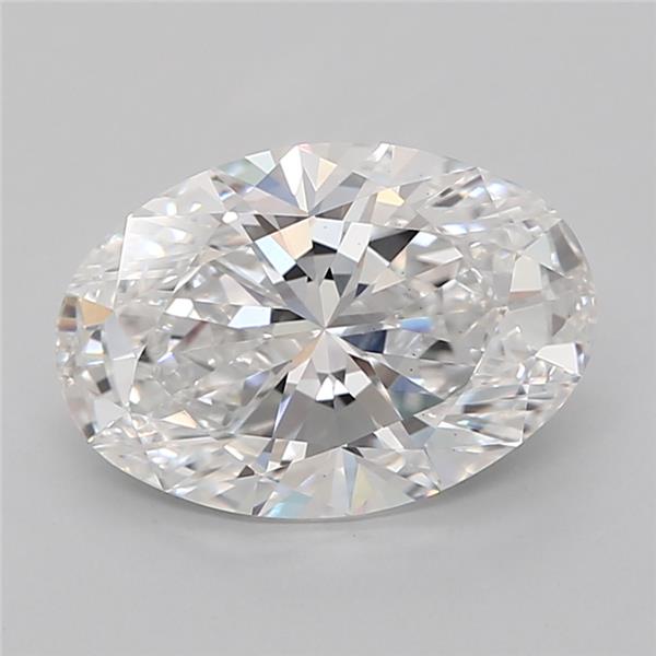 3.06 ct. oval Lab Grown Diamond front image