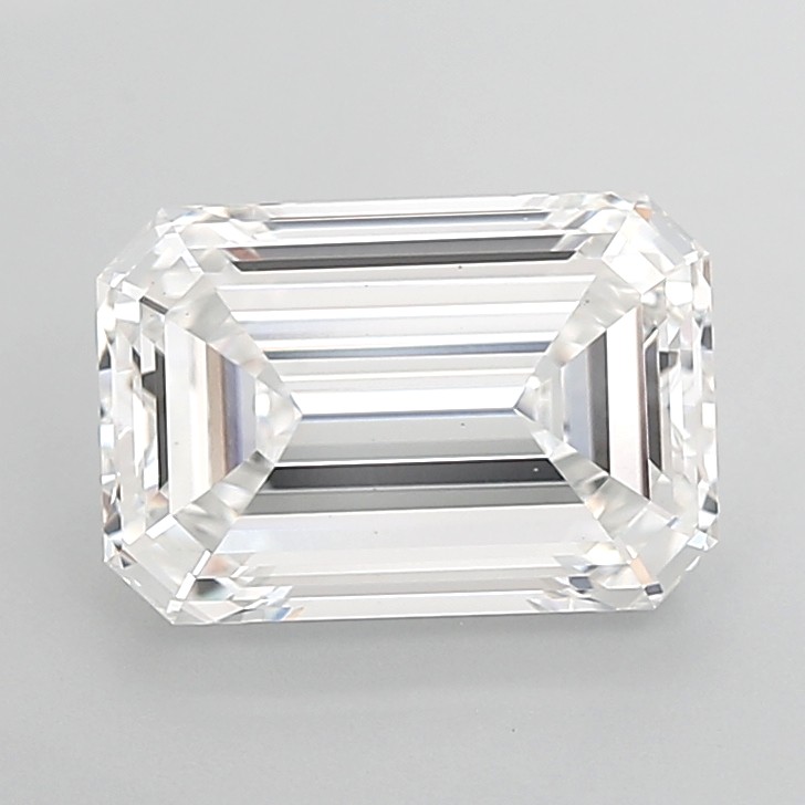 3.88 ct. emerald Lab Grown Diamond front image