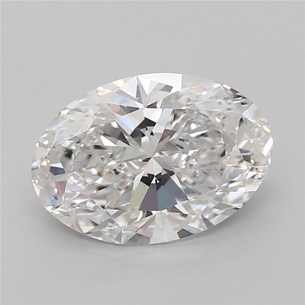 3.06 ct. oval Lab Grown Diamond front image