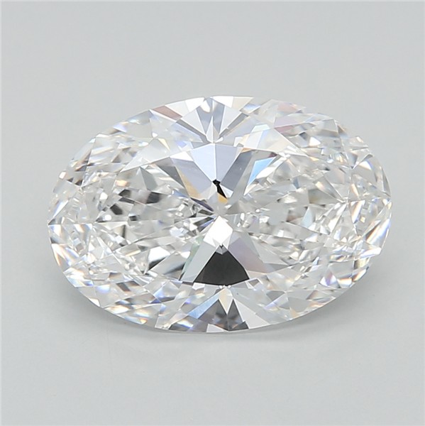 3.09 ct. oval Lab Grown Diamond front image