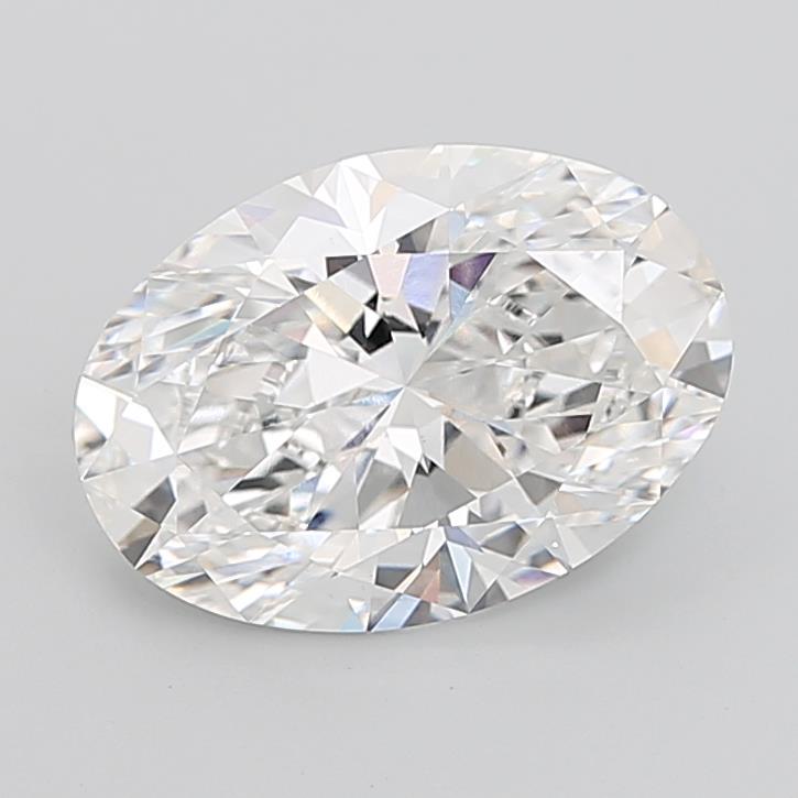7.54 ct. oval Lab Grown Diamond front image