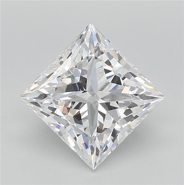 3.03 ct. princess Lab Grown Diamond front image