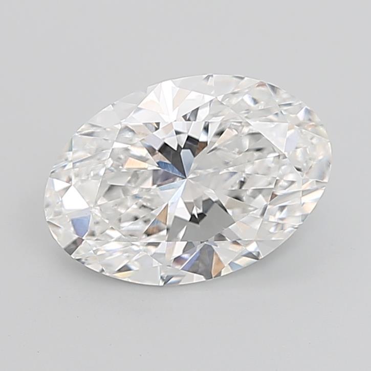6.09 ct. oval Lab Grown Diamond front image