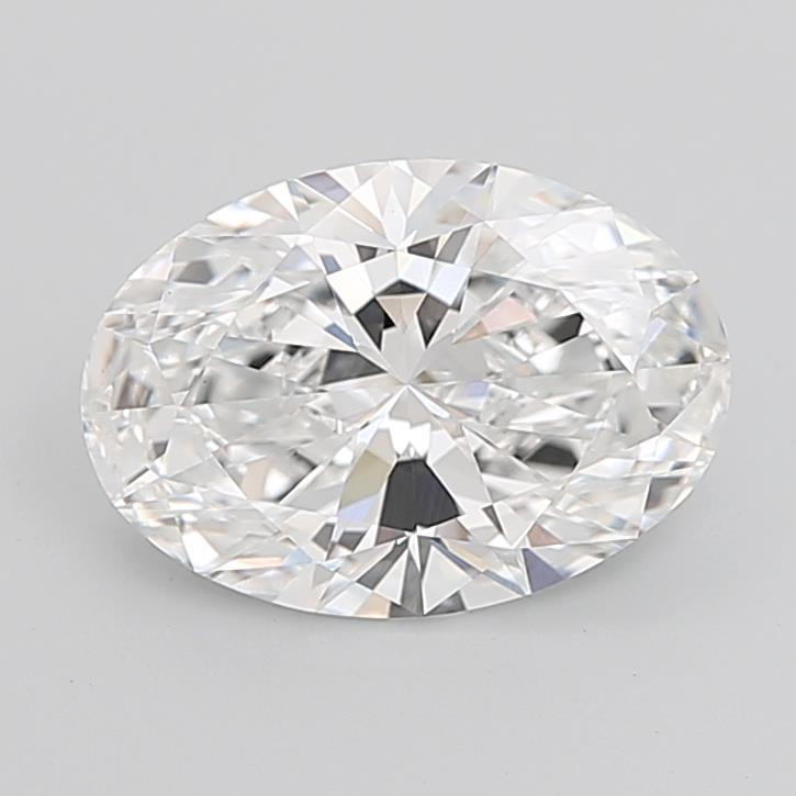 5.09 ct. oval Lab Grown Diamond front image