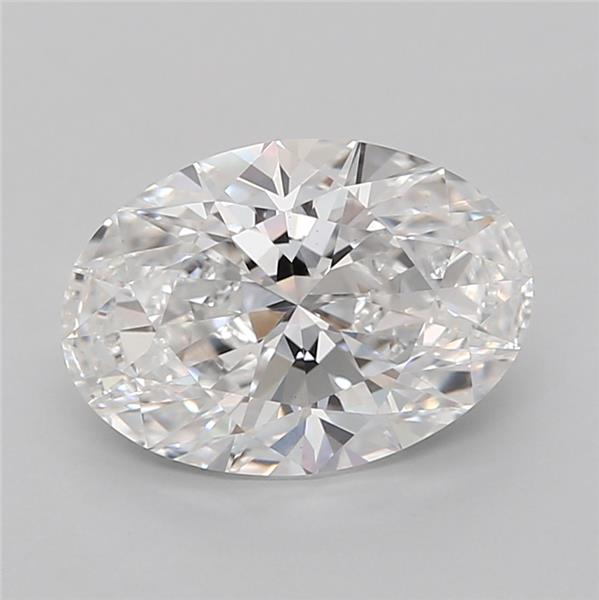 3.04 ct. oval Lab Grown Diamond front image