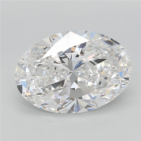 3.06 ct. oval Lab Grown Diamond front image
