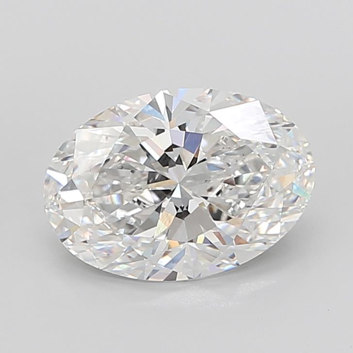 7.05 ct. oval Lab Grown Diamond front image