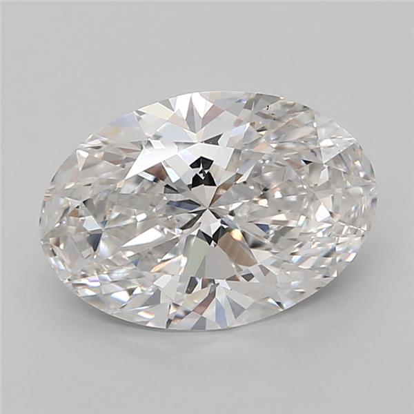 3.06 ct. oval Lab Grown Diamond front image