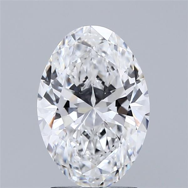 2.00 ct. oval Lab Grown Diamond front image