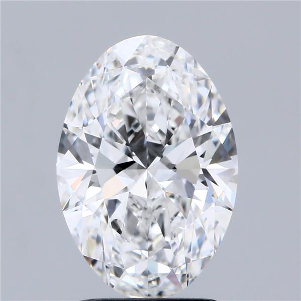 2.54 ct. oval Lab Grown Diamond front image