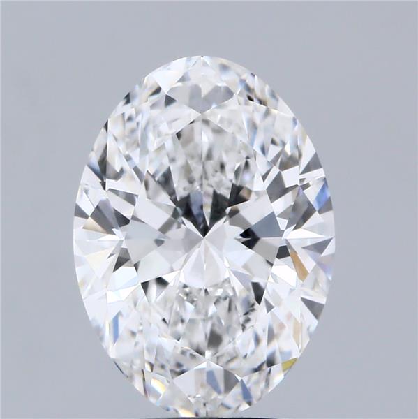 2.56 ct. oval Lab Grown Diamond front image