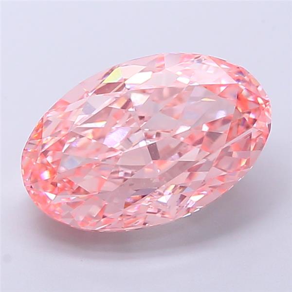 5.02 ct. oval Lab Grown Diamond front image