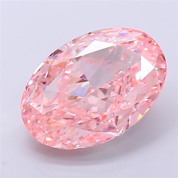 5.03 ct. oval Lab Grown Diamond front image