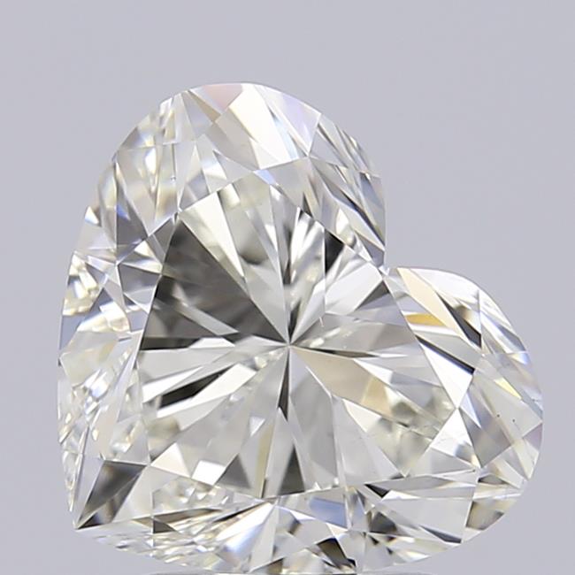 2.54 ct. heart Lab Grown Diamond front image