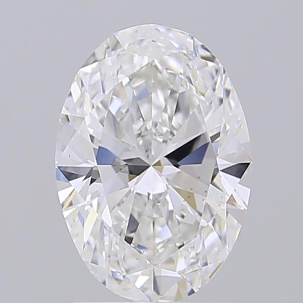 2.03 ct. oval Lab Grown Diamond front image