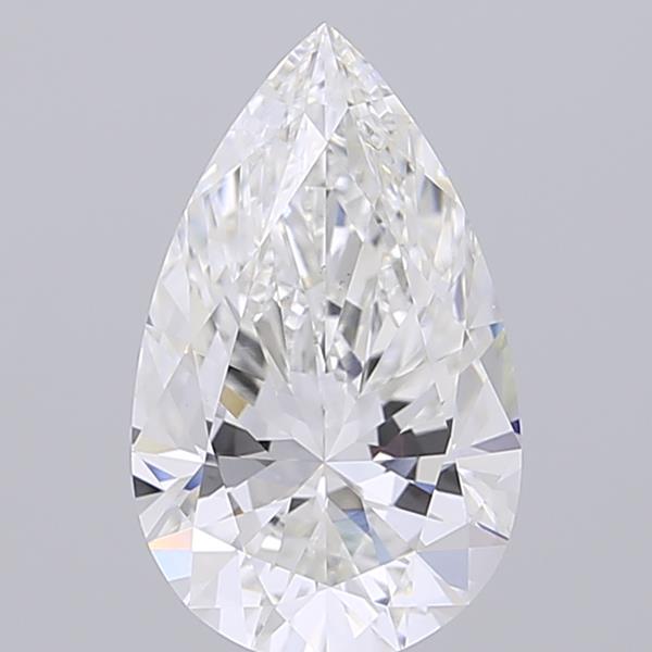 2.76 ct. pear Lab Grown Diamond front image