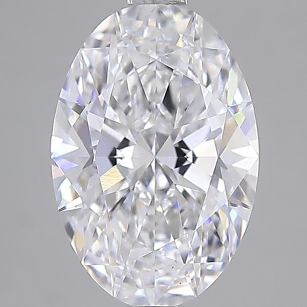 2.57 ct. oval Lab Grown Diamond front image