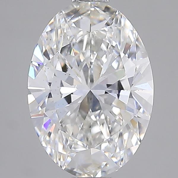 2.50 ct. oval Lab Grown Diamond front image