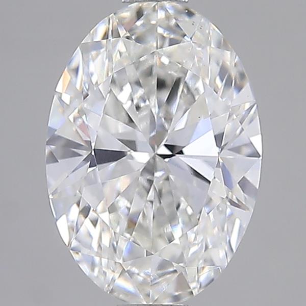 2.10 ct. oval Lab Grown Diamond front image