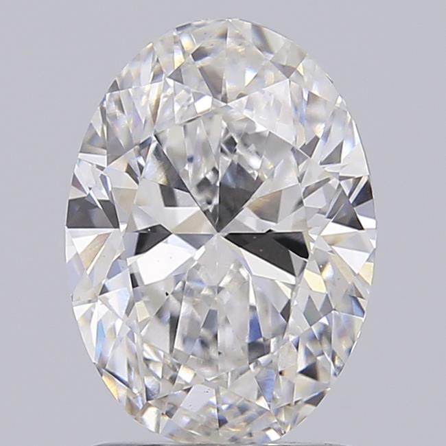 1.44 ct. oval Lab Grown Diamond front image