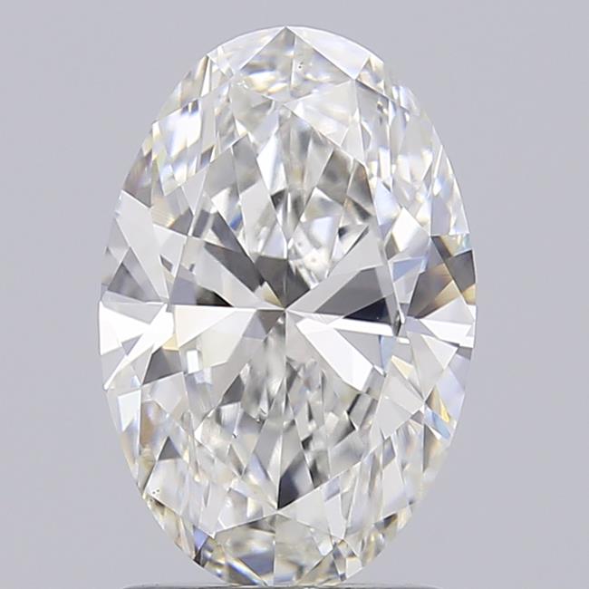 1.39 ct. oval Lab Grown Diamond front image